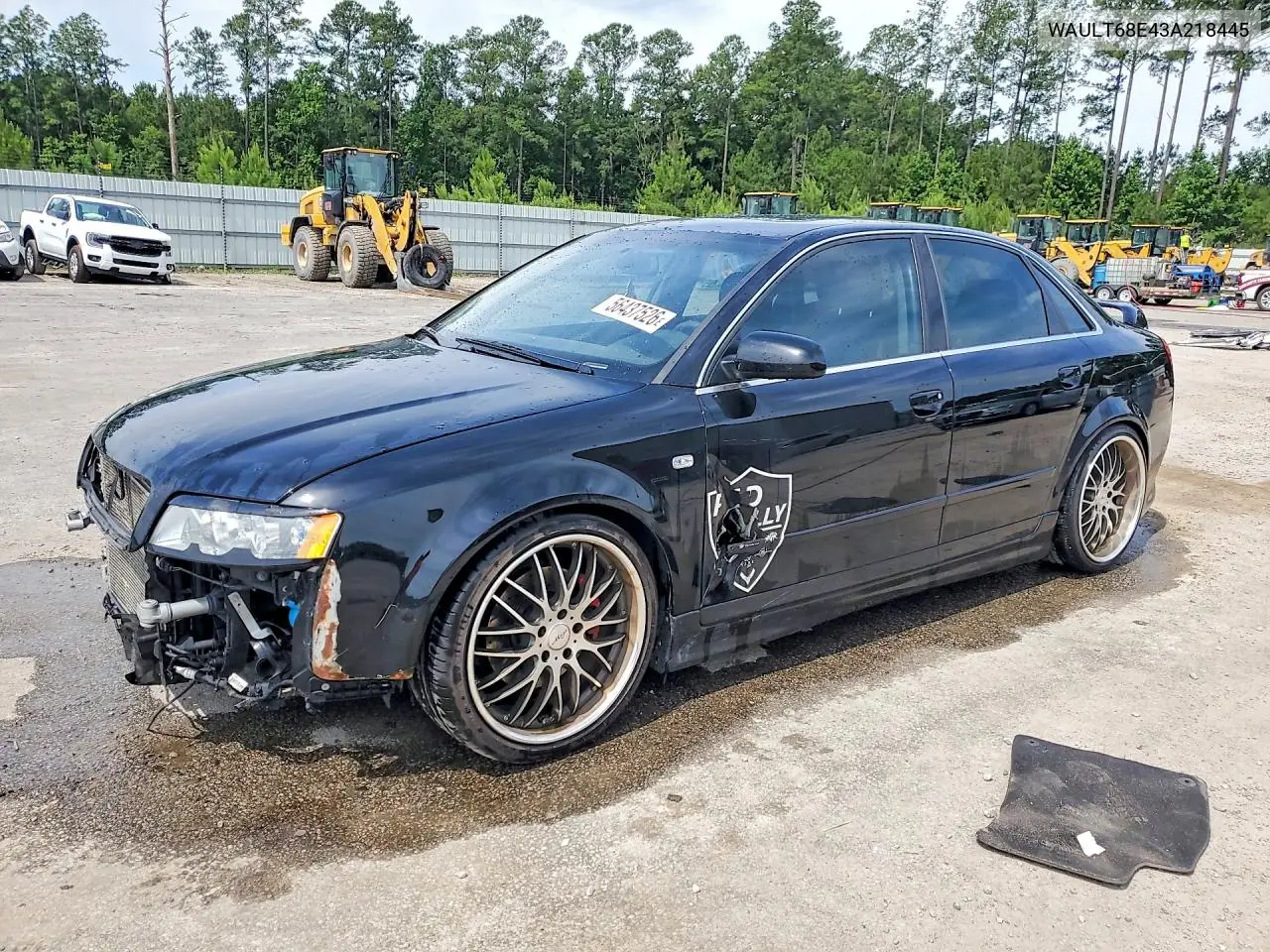 2003 Audi A4 3.0 Quattro VIN: WAULT68E43A218445 Lot: 56437526