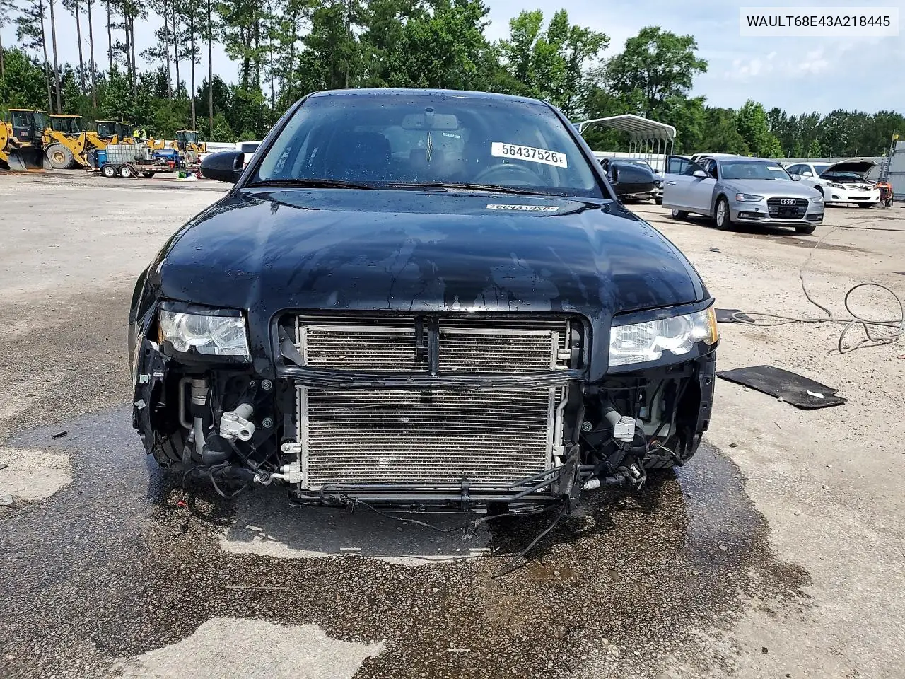 2003 Audi A4 3.0 Quattro VIN: WAULT68E43A218445 Lot: 56437526
