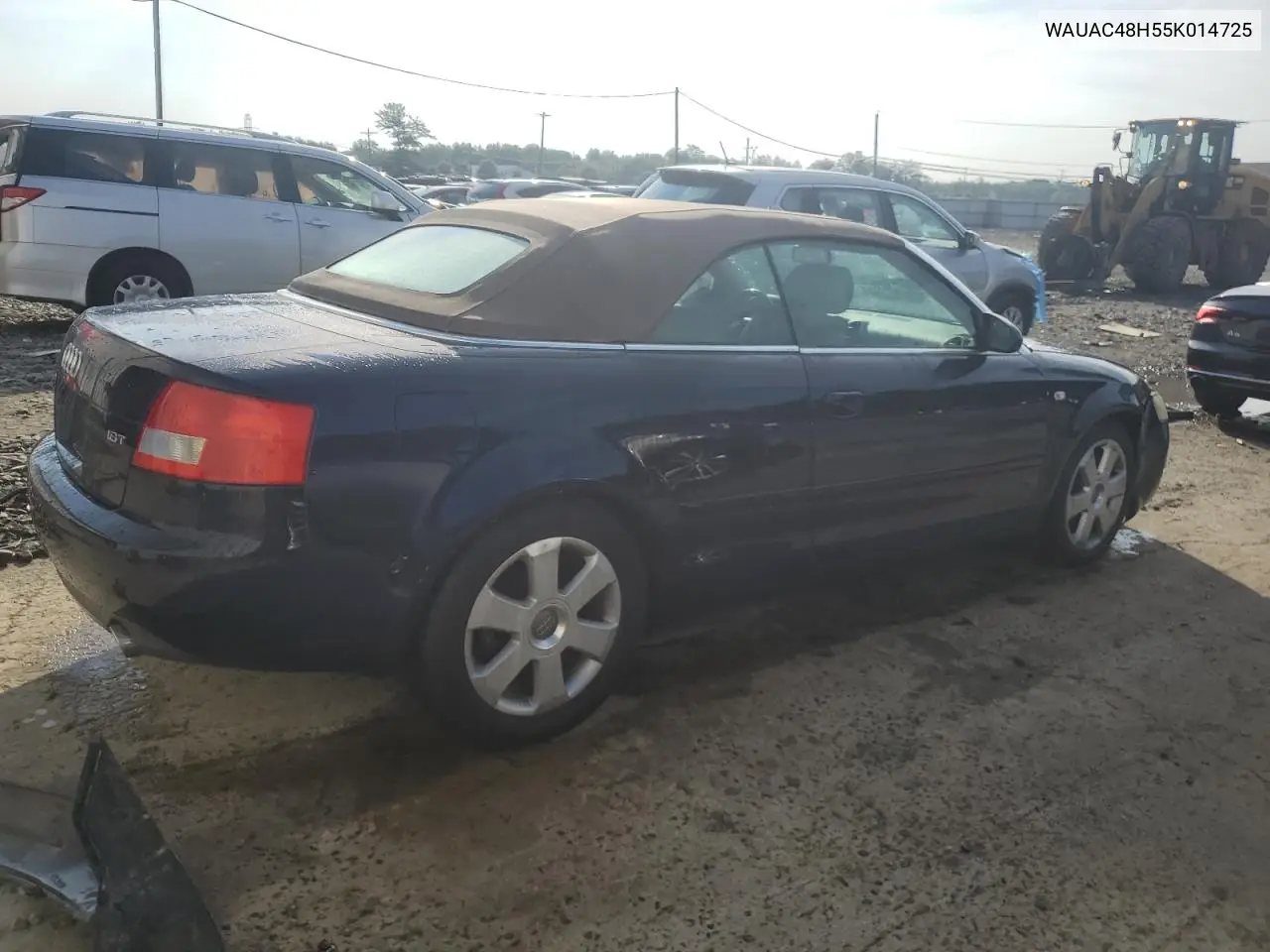 WAUAC48H55K014725 2005 Audi A4 1.8 Cabriolet