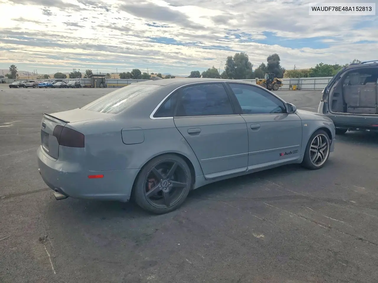 2008 Audi A4 2.0T Quattro VIN: WAUDF78E48A152813 Lot: 61927576