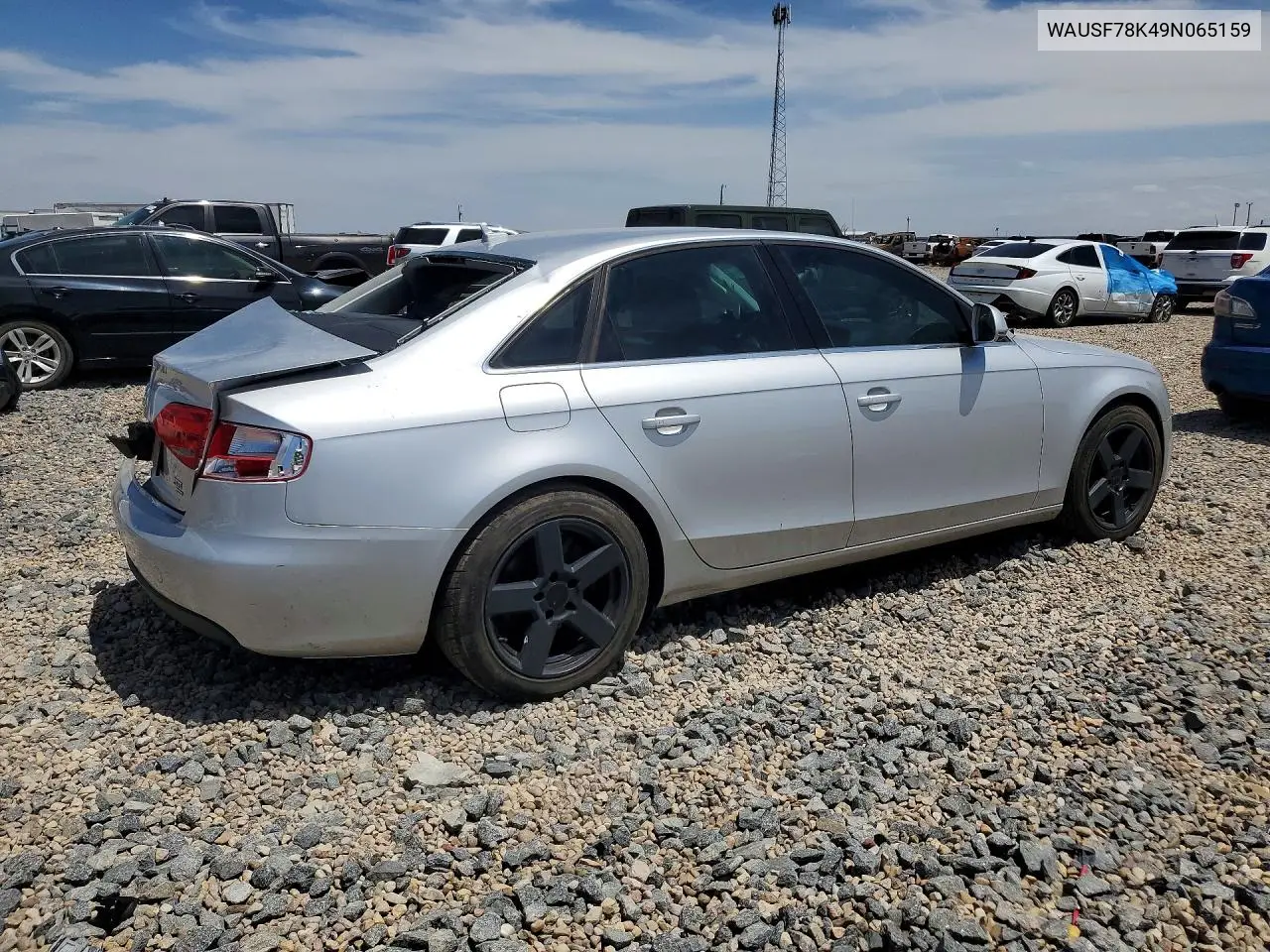 2009 Audi A4 VIN: WAUSF78K49N065159 Lot: 56939096