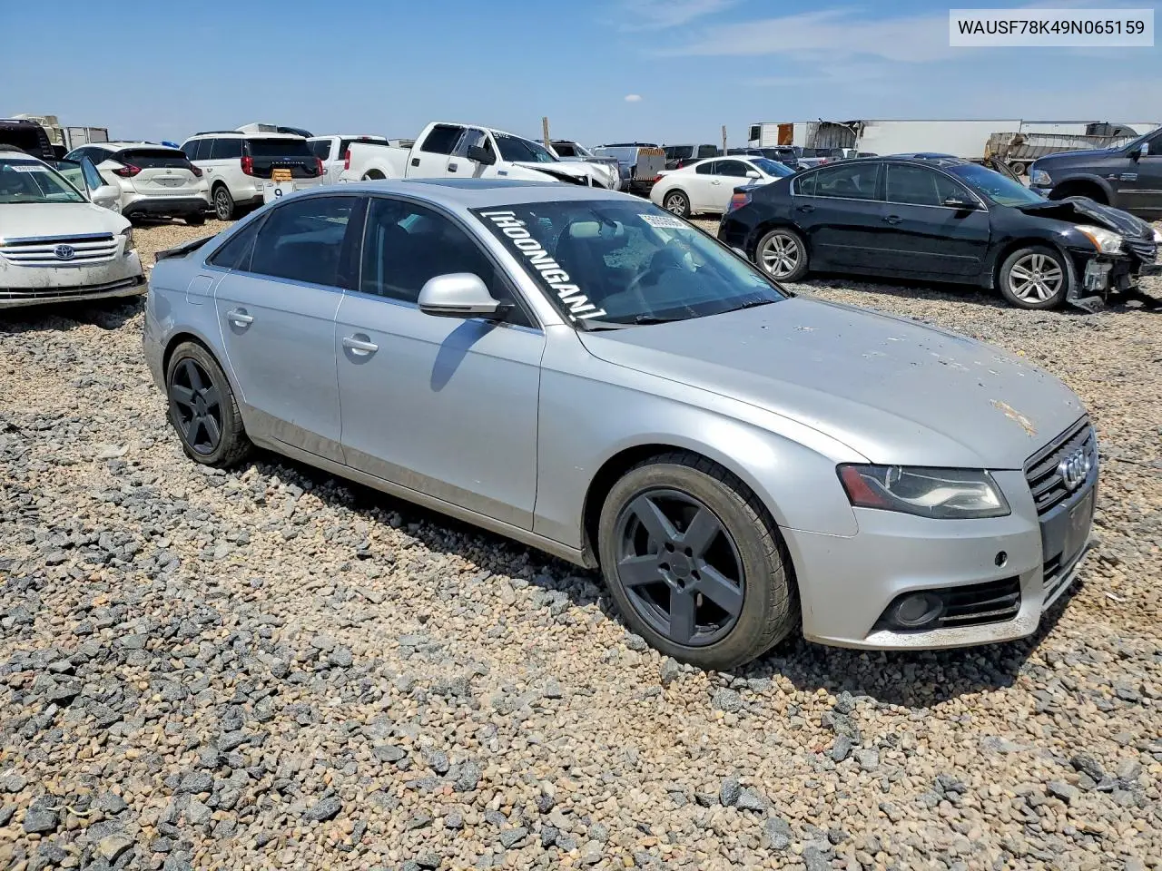 2009 Audi A4 VIN: WAUSF78K49N065159 Lot: 56939096