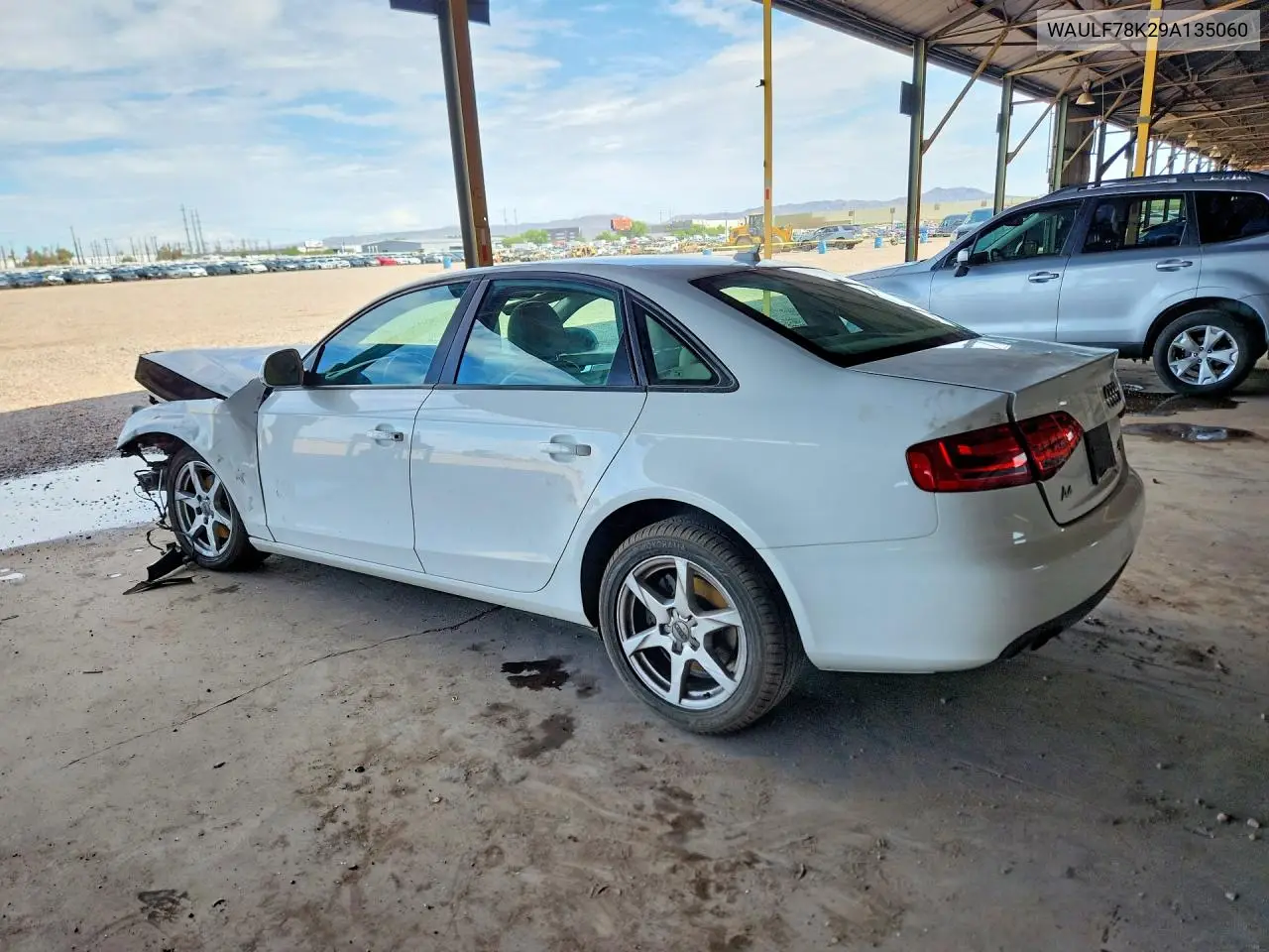 2009 Audi A4 2.0T Quattro VIN: WAULF78K29A135060 Lot: 61492406