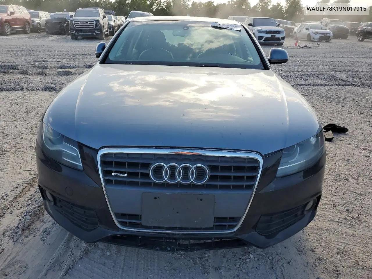 2009 Audi A4 2.0T Quattro VIN: WAULF78K19N017915 Lot: 85994205
