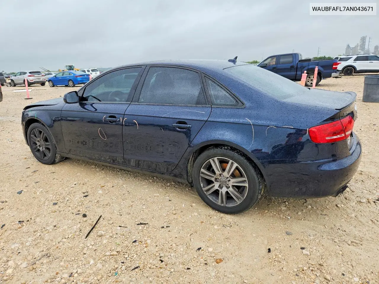 2010 Audi A4 Premium VIN: WAUBFAFL7AN043671 Lot: 60588006