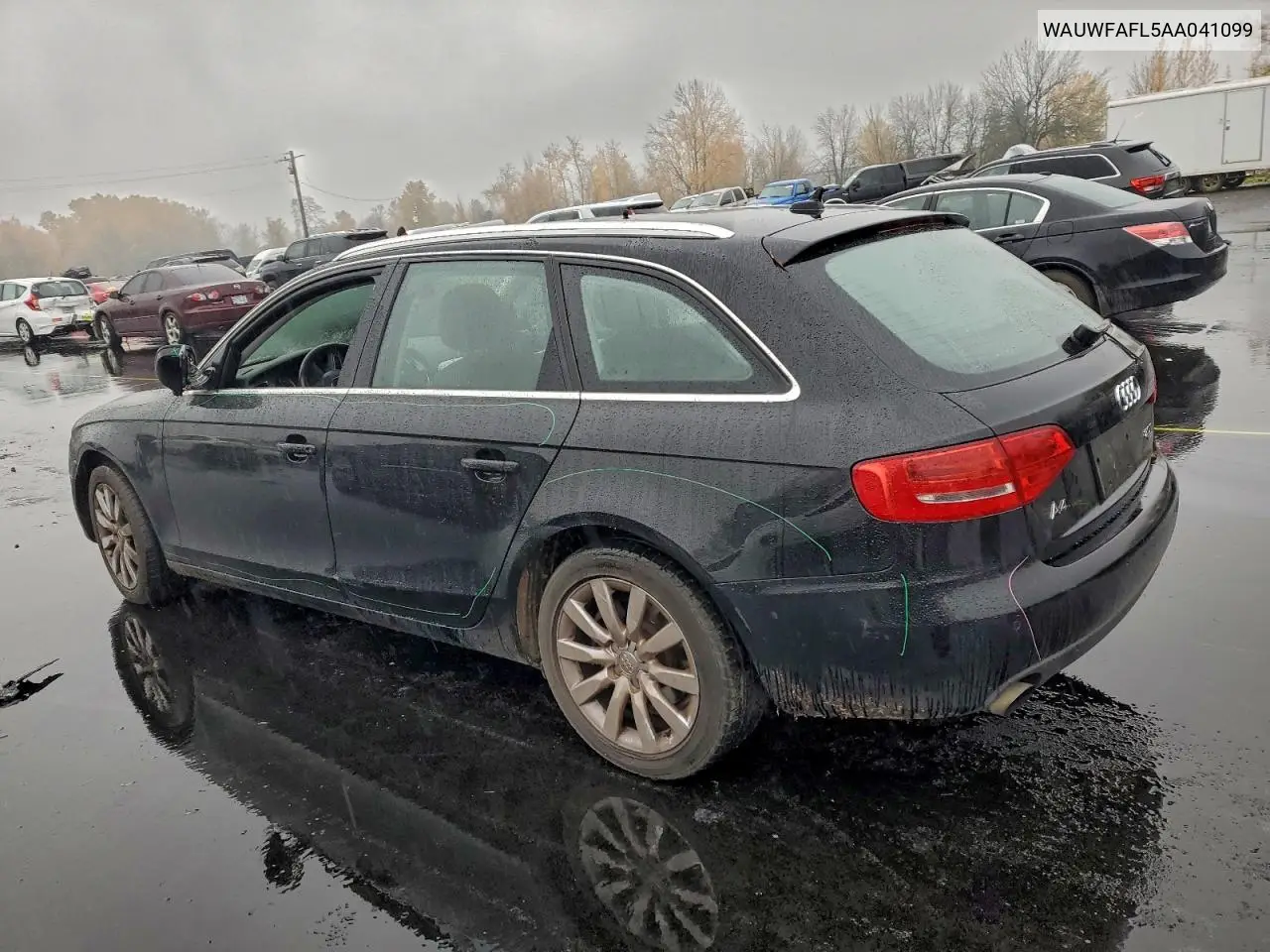 WAUWFAFL5AA041099 2010 Audi A4 Premium Plus