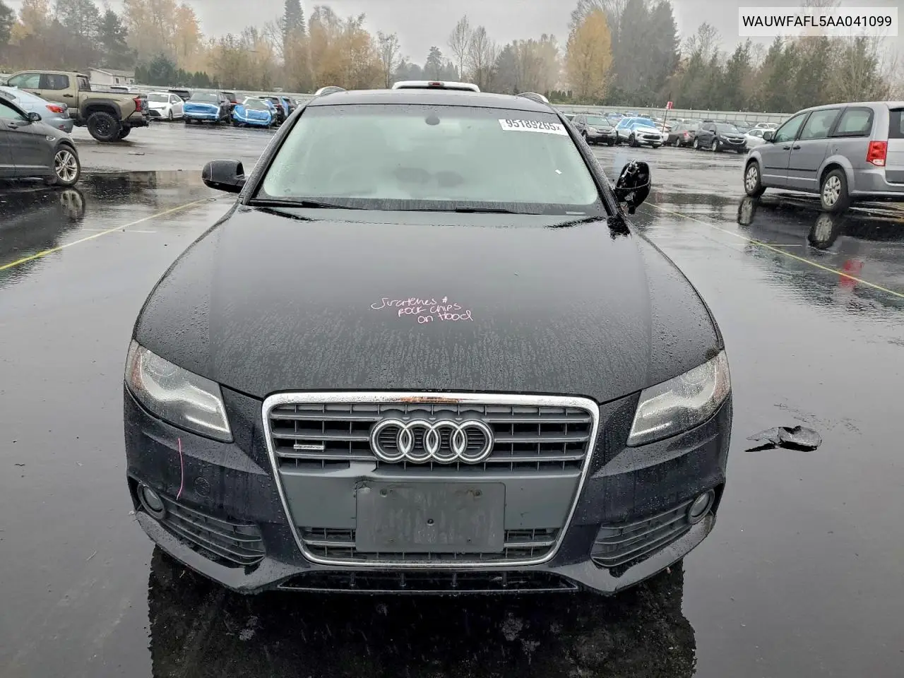 WAUWFAFL5AA041099 2010 Audi A4 Premium Plus