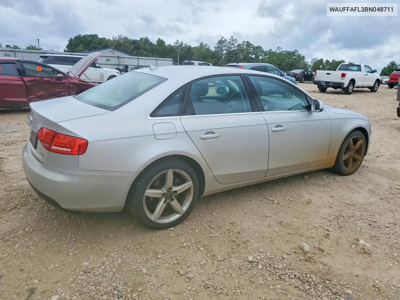 2011 Audi A4 Premium Plus VIN: WAUFFAFL3BN048711 Lot: 50672886