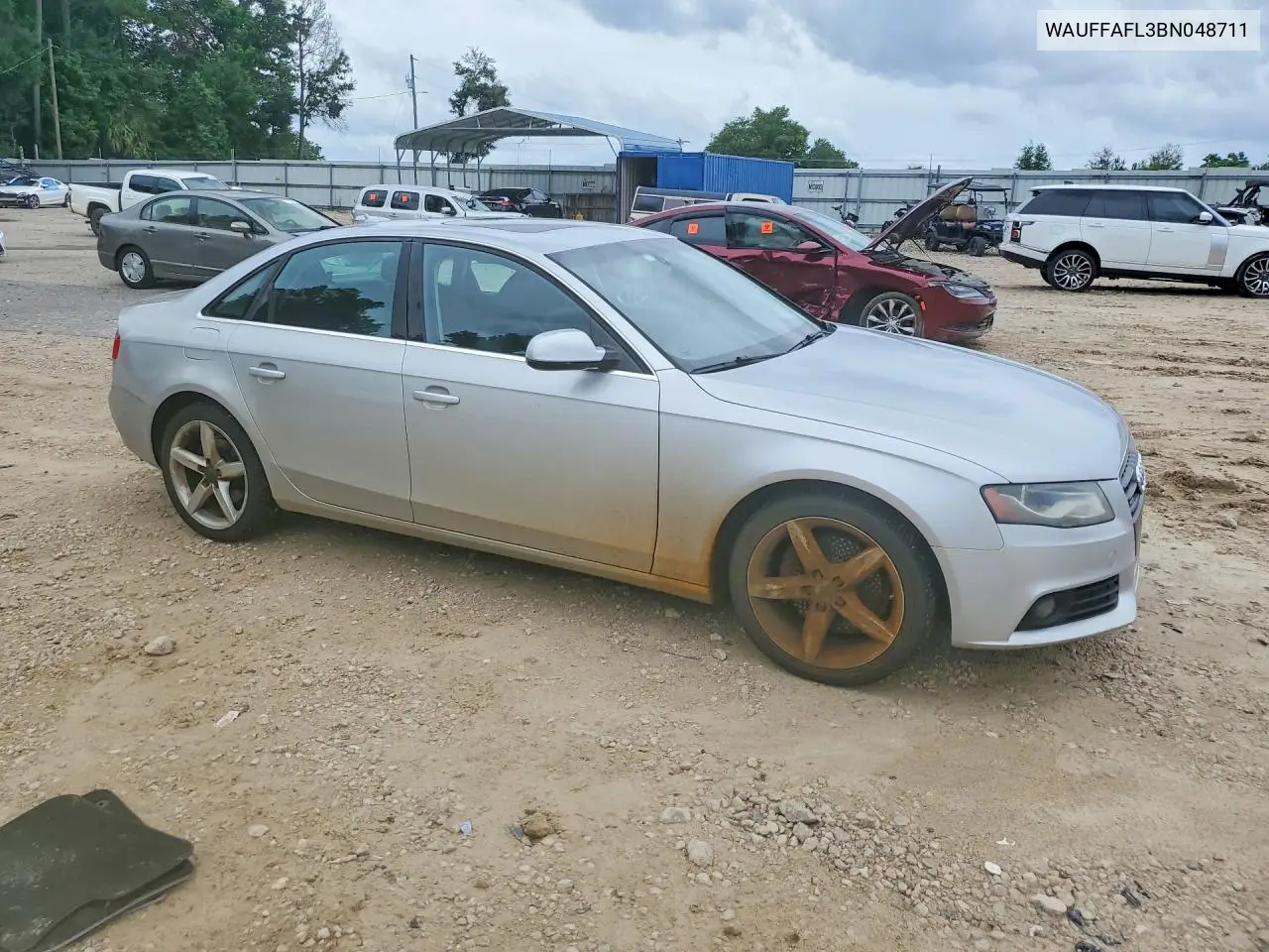 2011 Audi A4 Premium Plus VIN: WAUFFAFL3BN048711 Lot: 50672886