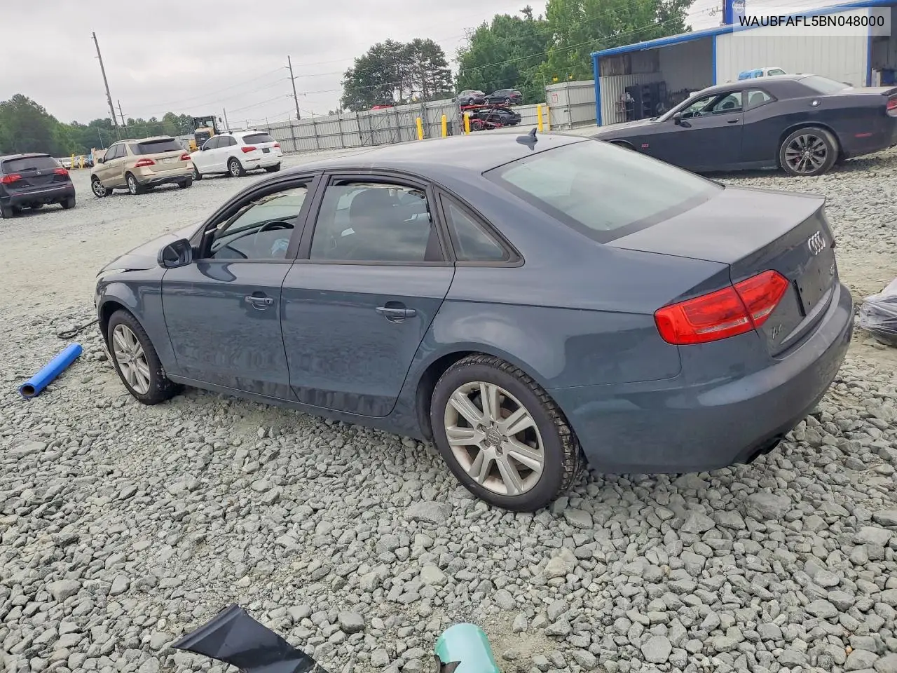 2011 Audi A4 Premium VIN: WAUBFAFL5BN048000 Lot: 56180126