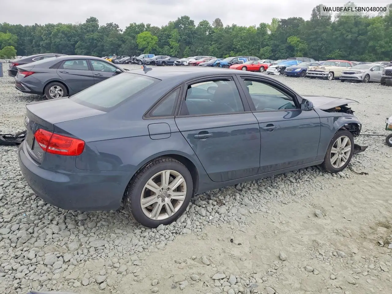 2011 Audi A4 Premium VIN: WAUBFAFL5BN048000 Lot: 56180126