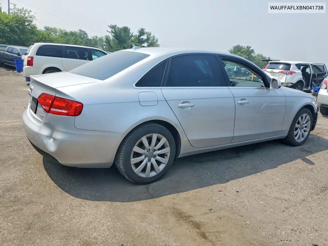 2011 Audi A4 Premium Plus VIN: WAUFFAFLXBN041738 Lot: 58078136
