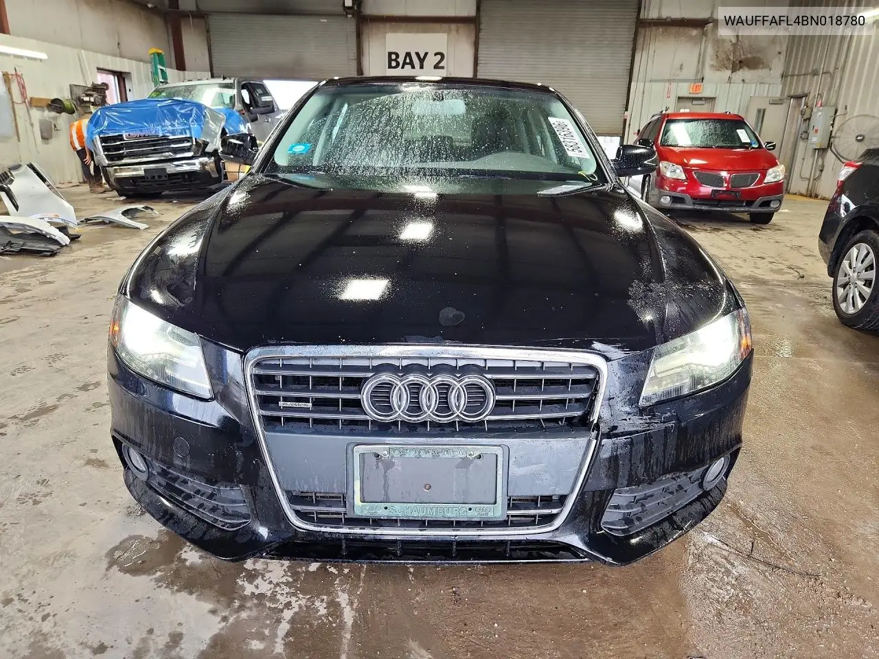 2011 Audi A4 Premium Plus VIN: WAUFFAFL4BN018780 Lot: 58316396