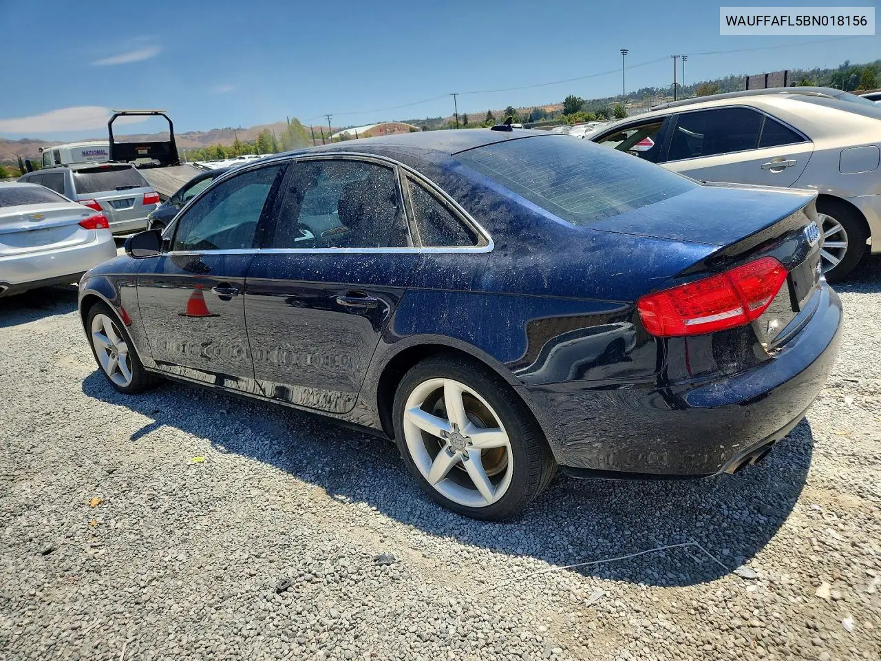 2011 Audi A4 Premium Plus VIN: WAUFFAFL5BN018156 Lot: 58527286