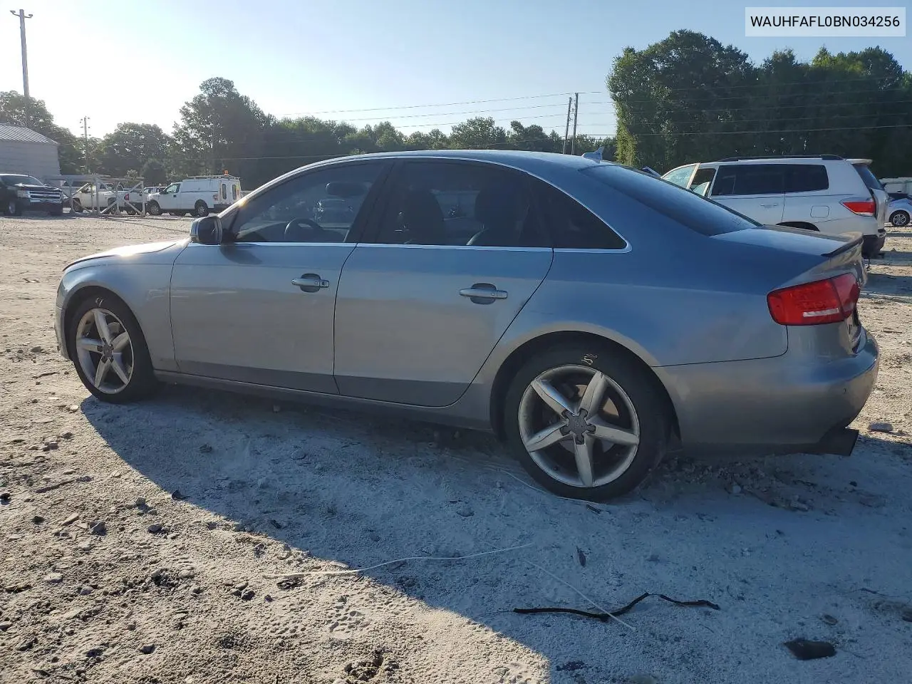 2011 Audi A4 Premium Plus VIN: WAUHFAFL0BN034256 Lot: 59953686