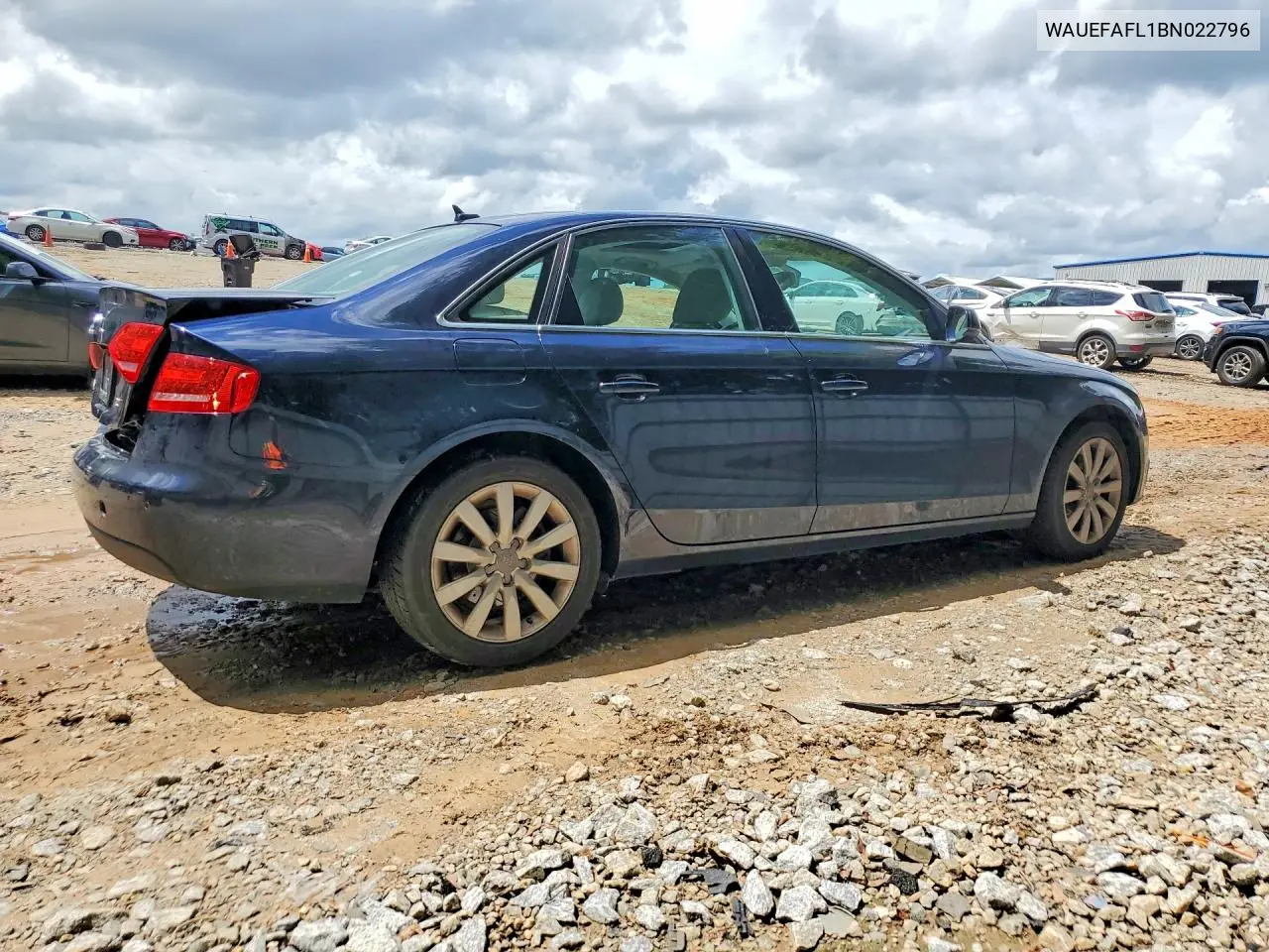 2011 Audi A4 Premium Plus VIN: WAUEFAFL1BN022796 Lot: 60840286