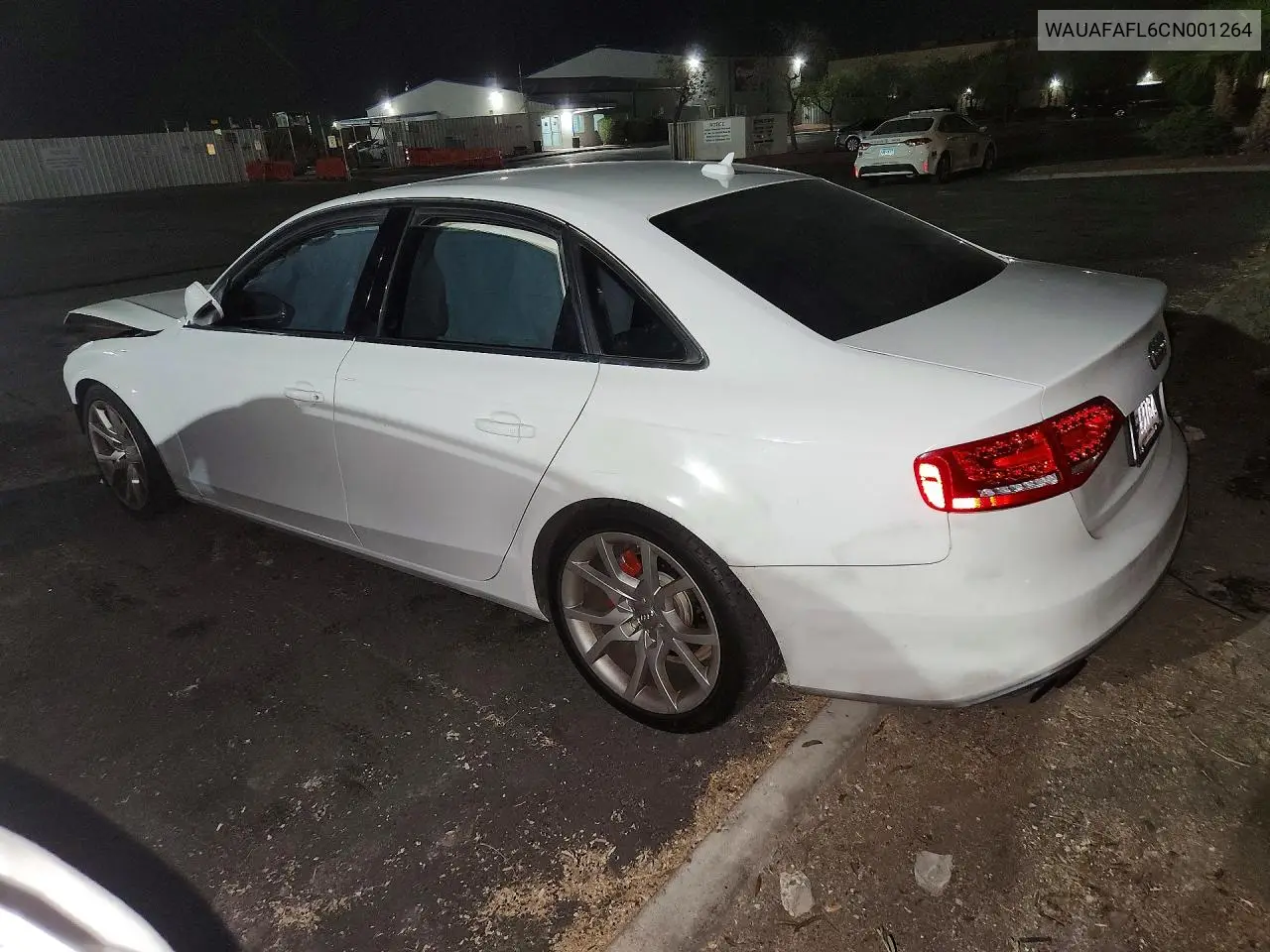 2012 Audi A4 Premium VIN: WAUAFAFL6CN001264 Lot: 56378266