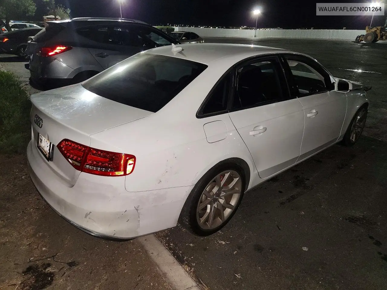 2012 Audi A4 Premium VIN: WAUAFAFL6CN001264 Lot: 56378266