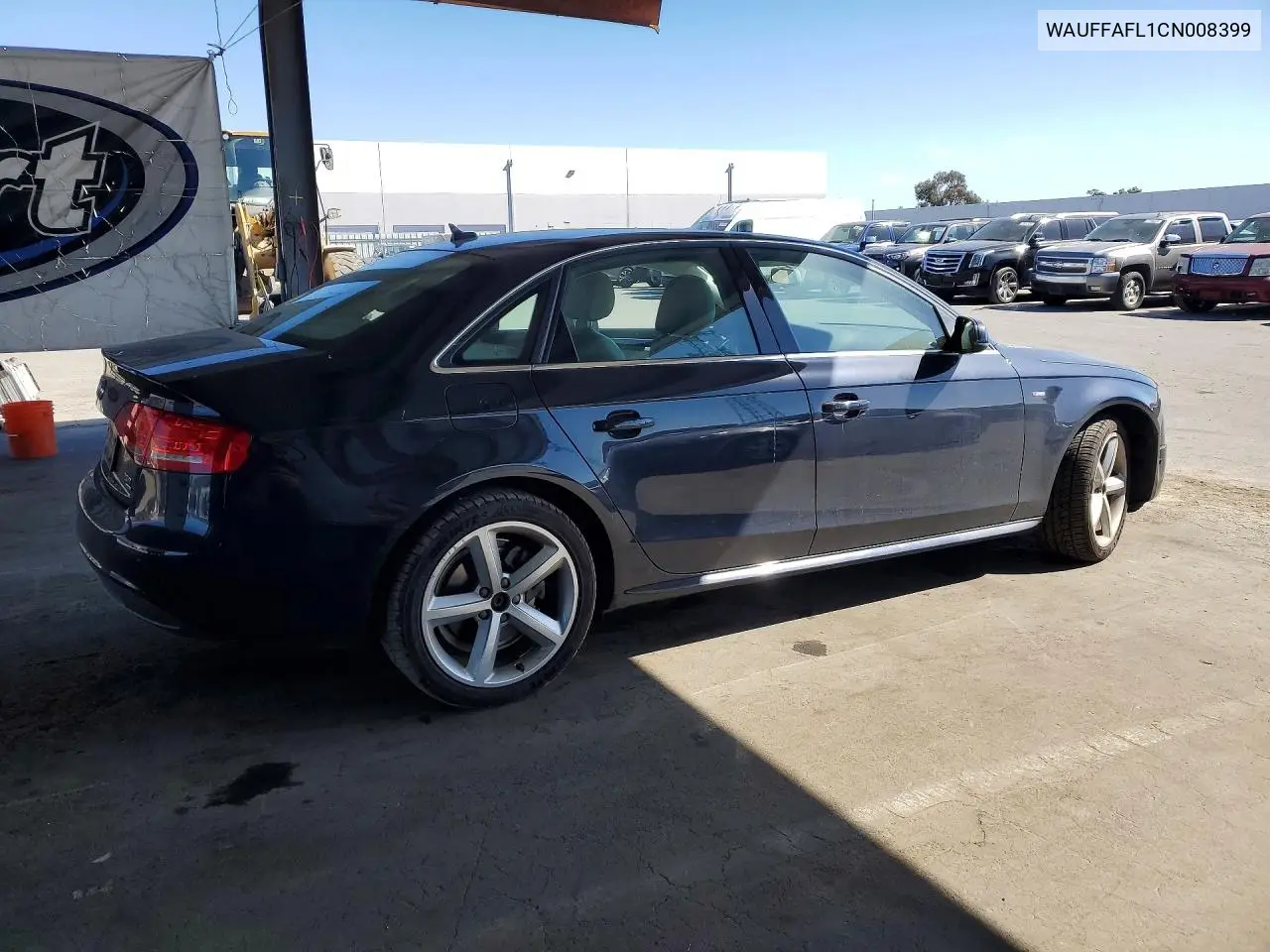 2012 Audi A4 Premium Plus VIN: WAUFFAFL1CN008399 Lot: 59917446