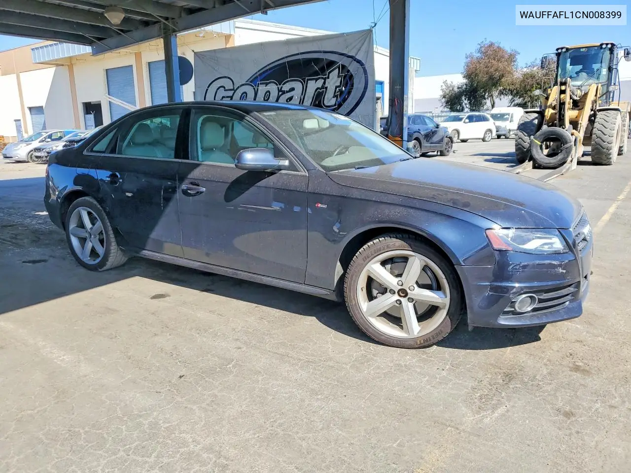 2012 Audi A4 Premium Plus VIN: WAUFFAFL1CN008399 Lot: 59917446