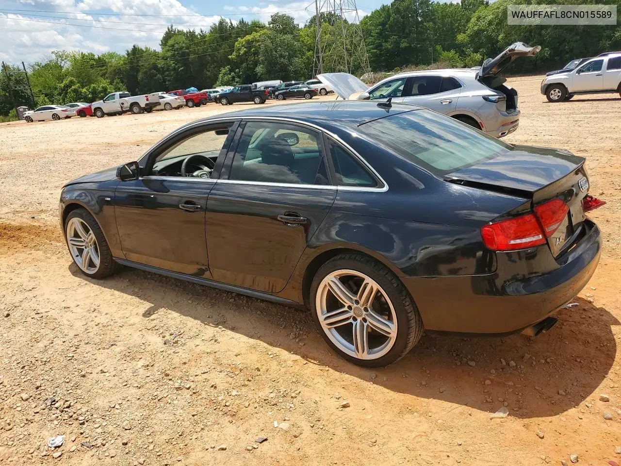 2012 Audi A4 Premium Plus VIN: WAUFFAFL8CN015589 Lot: 60499236