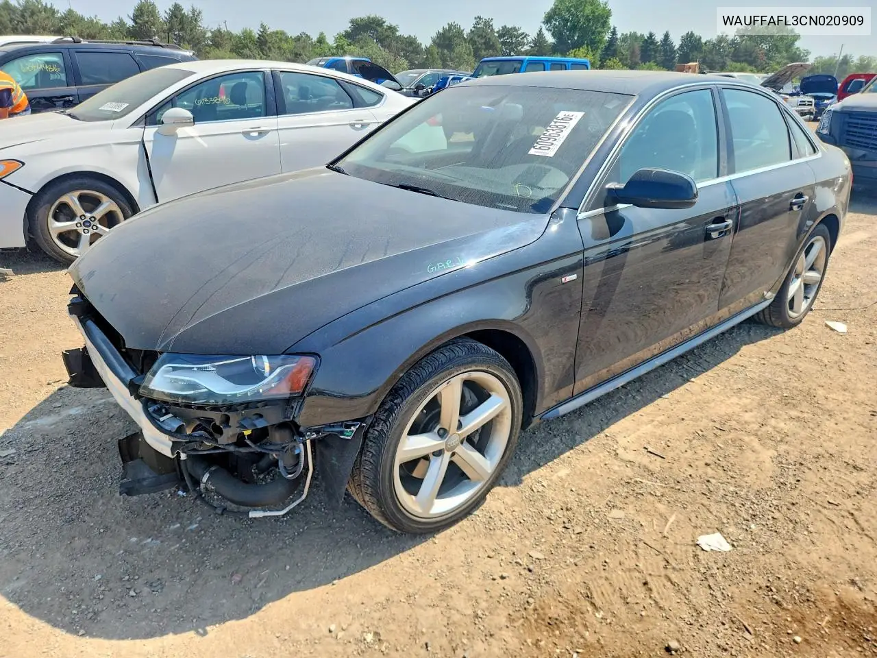 2012 Audi A4 Premium Plus VIN: WAUFFAFL3CN020909 Lot: 60963816