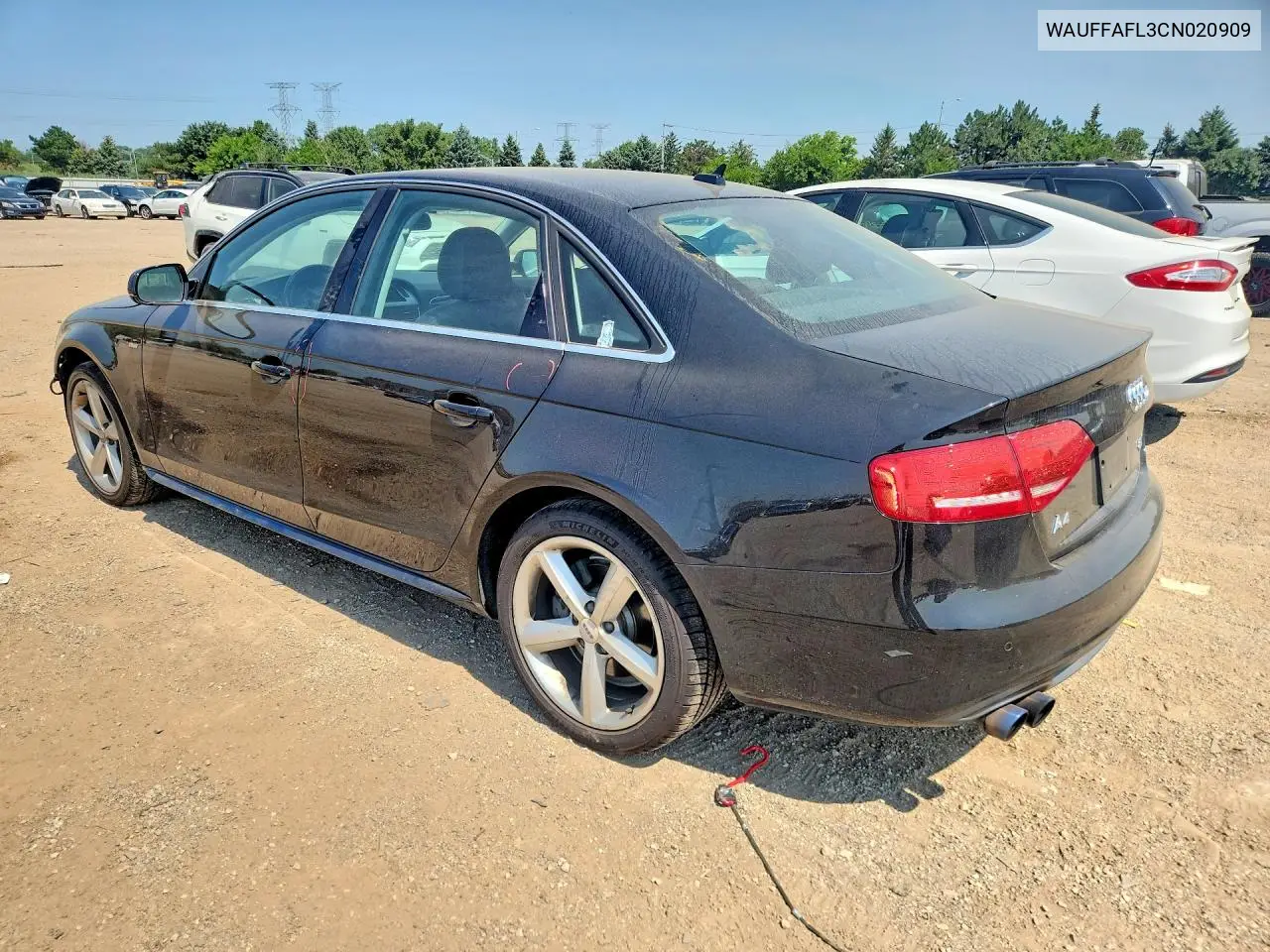 2012 Audi A4 Premium Plus VIN: WAUFFAFL3CN020909 Lot: 60963816