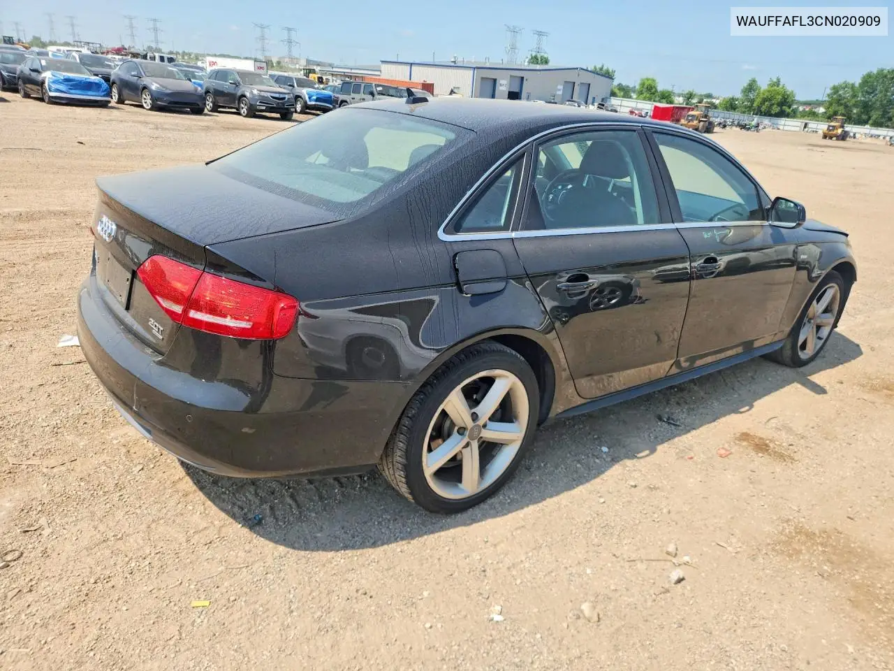 2012 Audi A4 Premium Plus VIN: WAUFFAFL3CN020909 Lot: 60963816