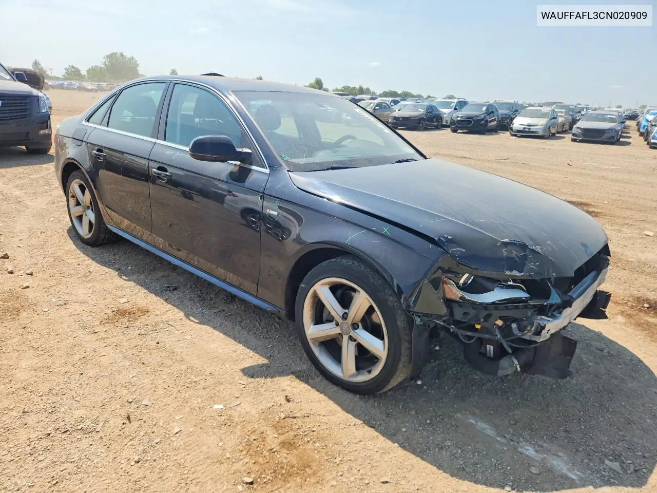 2012 Audi A4 Premium Plus VIN: WAUFFAFL3CN020909 Lot: 60963816