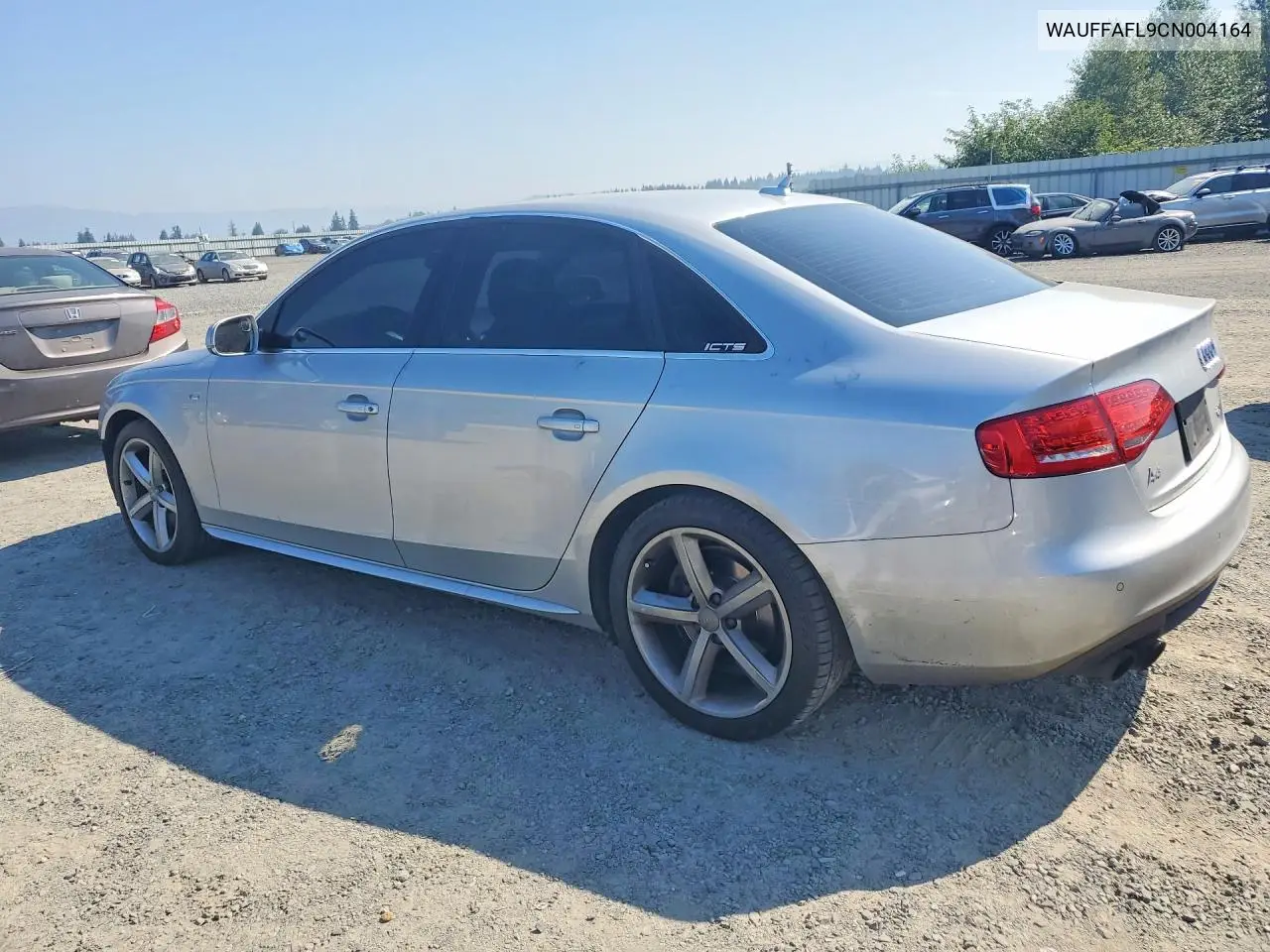 2012 Audi A4 Premium Plus VIN: WAUFFAFL9CN004164 Lot: 61955696