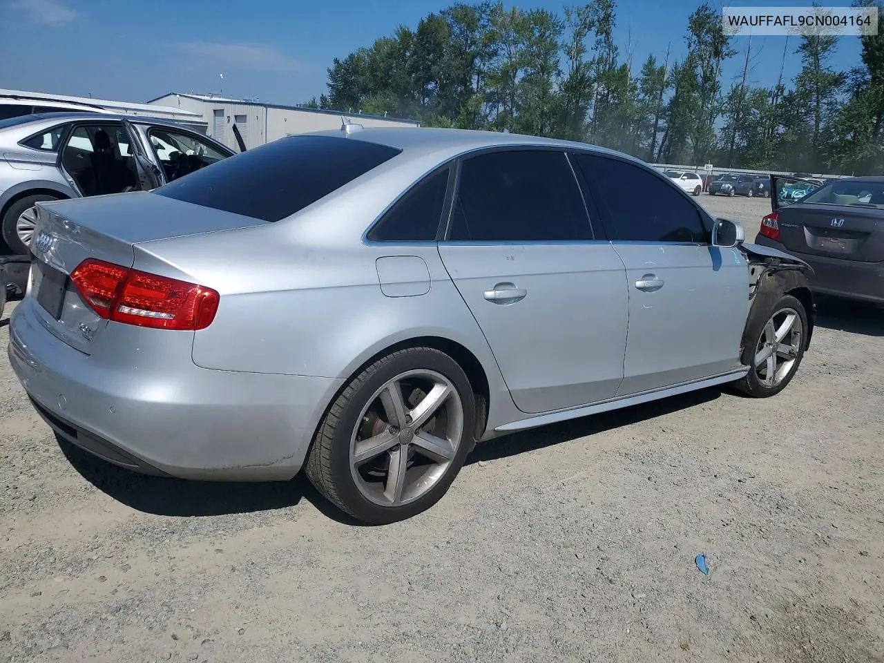 2012 Audi A4 Premium Plus VIN: WAUFFAFL9CN004164 Lot: 61955696