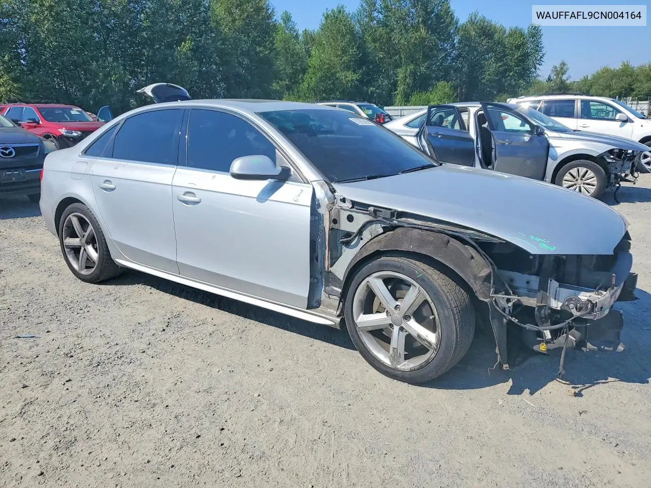 2012 Audi A4 Premium Plus VIN: WAUFFAFL9CN004164 Lot: 61955696