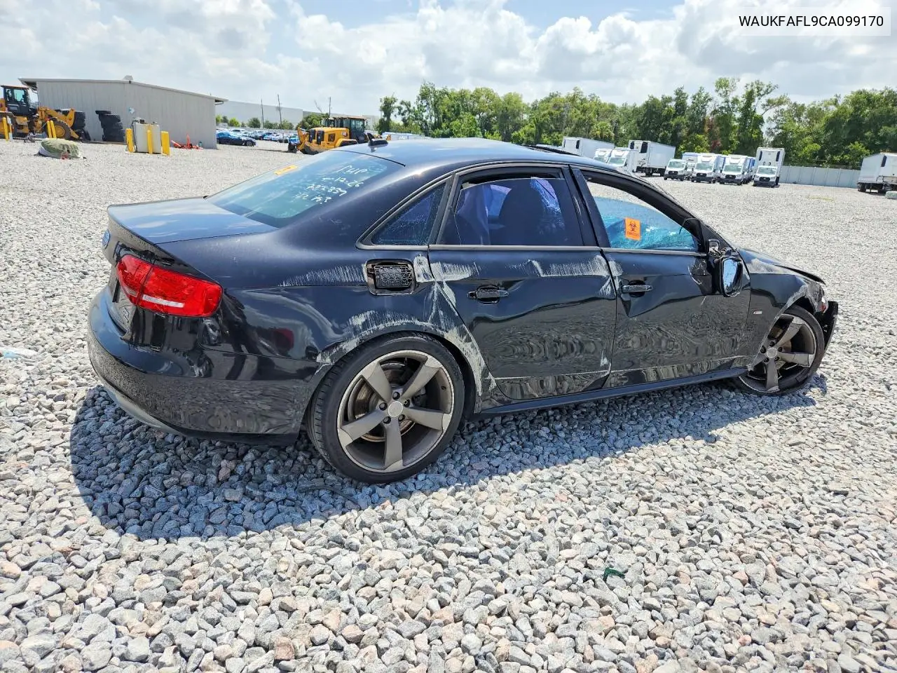 2012 Audi A4 Prestige VIN: WAUKFAFL9CA099170 Lot: 62043206