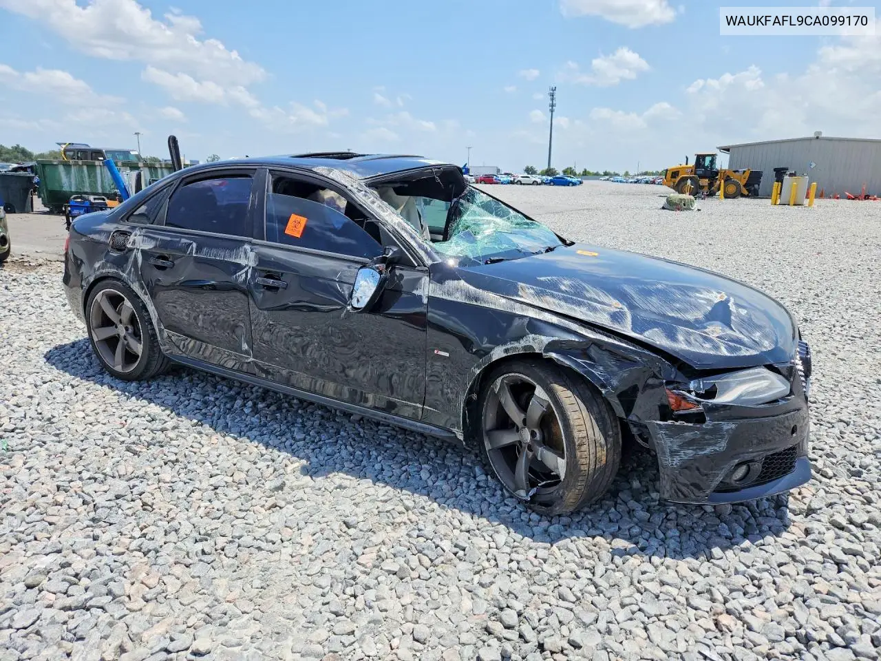 2012 Audi A4 Prestige VIN: WAUKFAFL9CA099170 Lot: 62043206