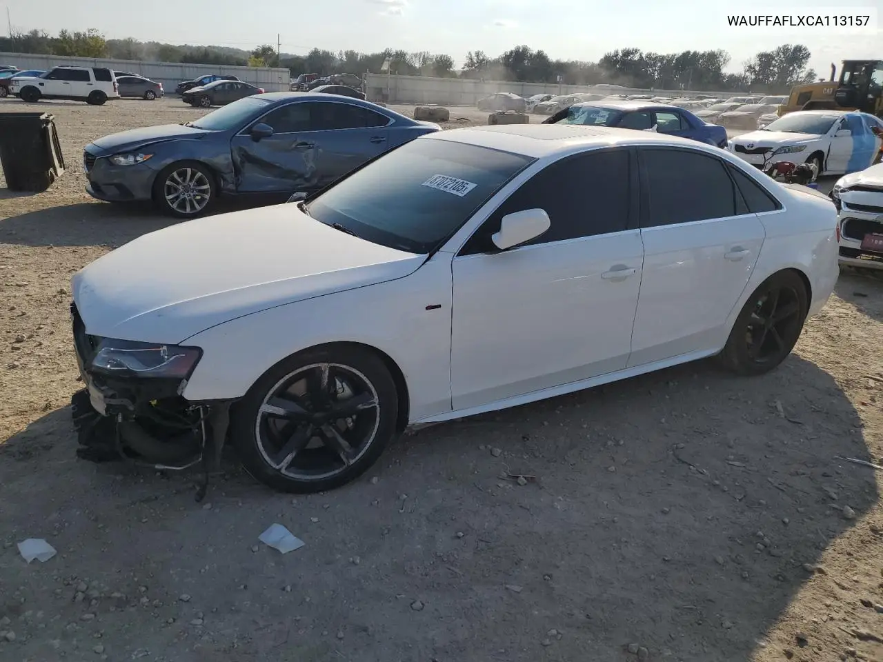 WAUFFAFLXCA113157 2012 Audi A4 Premium Plus