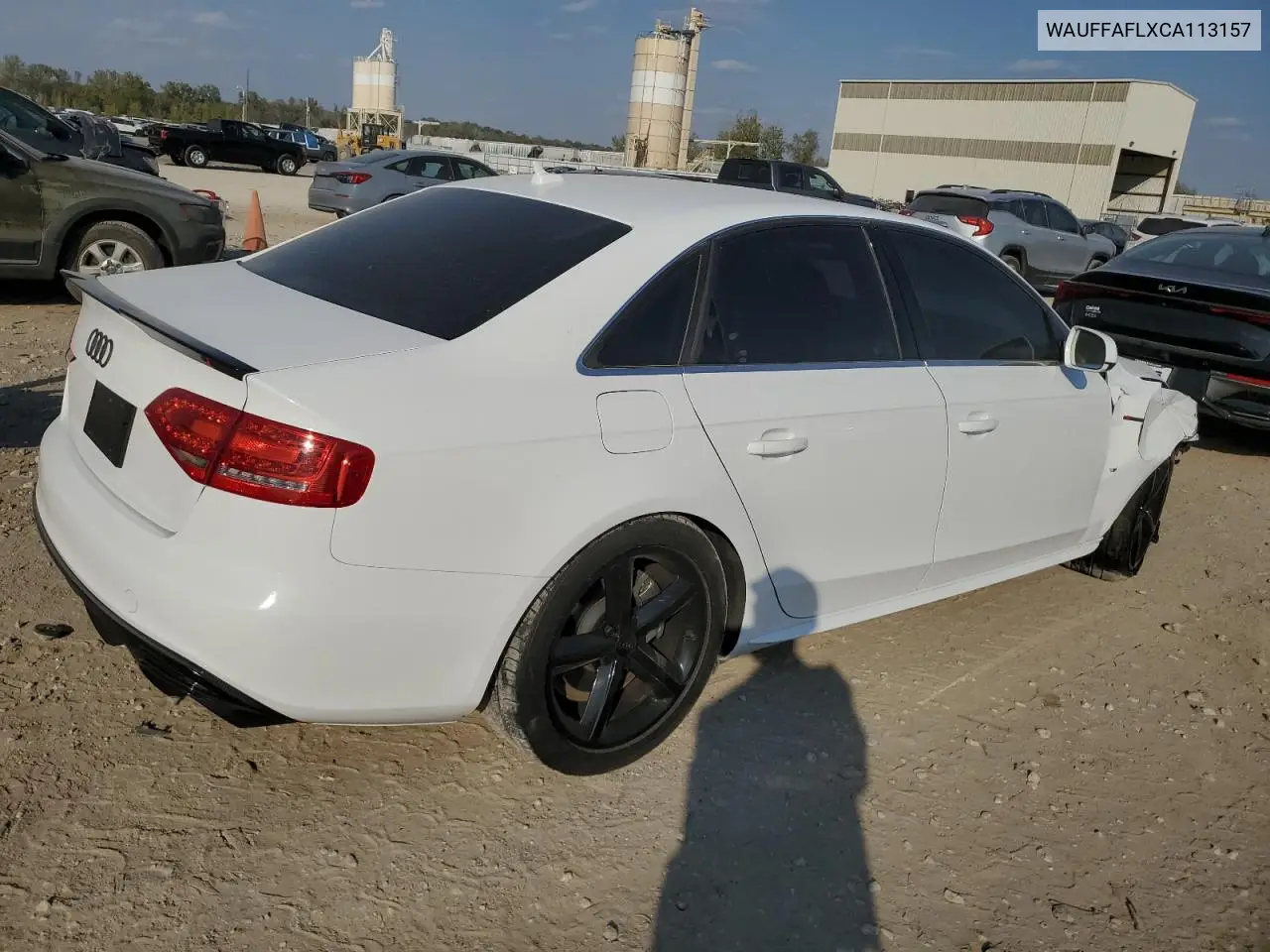 WAUFFAFLXCA113157 2012 Audi A4 Premium Plus