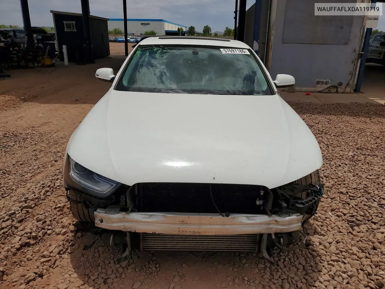 2013 Audi A4 Premium Plus VIN: WAUFFAFLXDA119719 Lot: 57697186