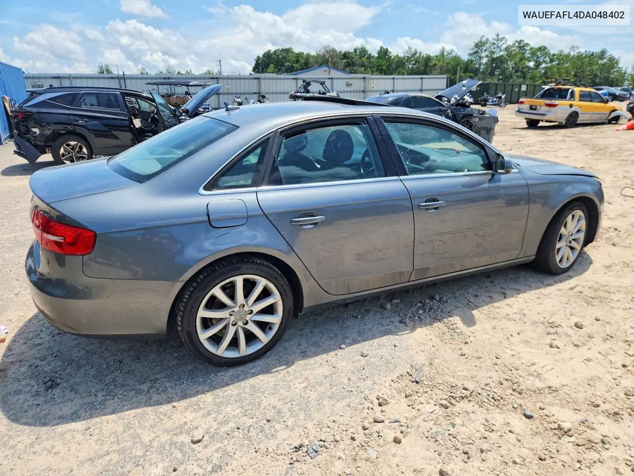 2013 Audi A4 Premium Plus VIN: WAUEFAFL4DA048402 Lot: 58221146