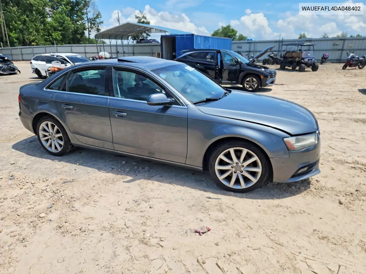 2013 Audi A4 Premium Plus VIN: WAUEFAFL4DA048402 Lot: 58221146