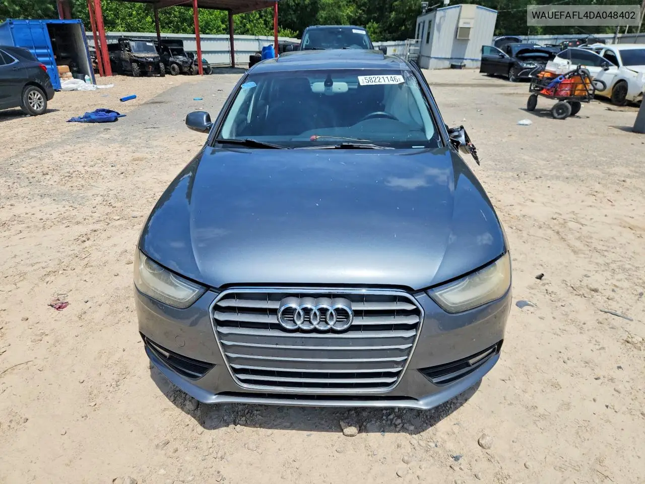 2013 Audi A4 Premium Plus VIN: WAUEFAFL4DA048402 Lot: 58221146