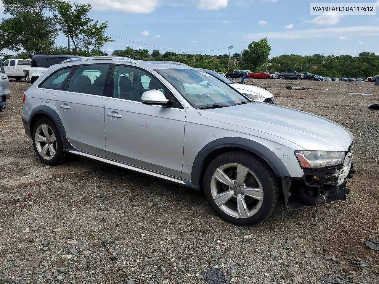 2013 Audi A4 Allroad Premium VIN: WA19FAFL1DA117612 Lot: 59905816