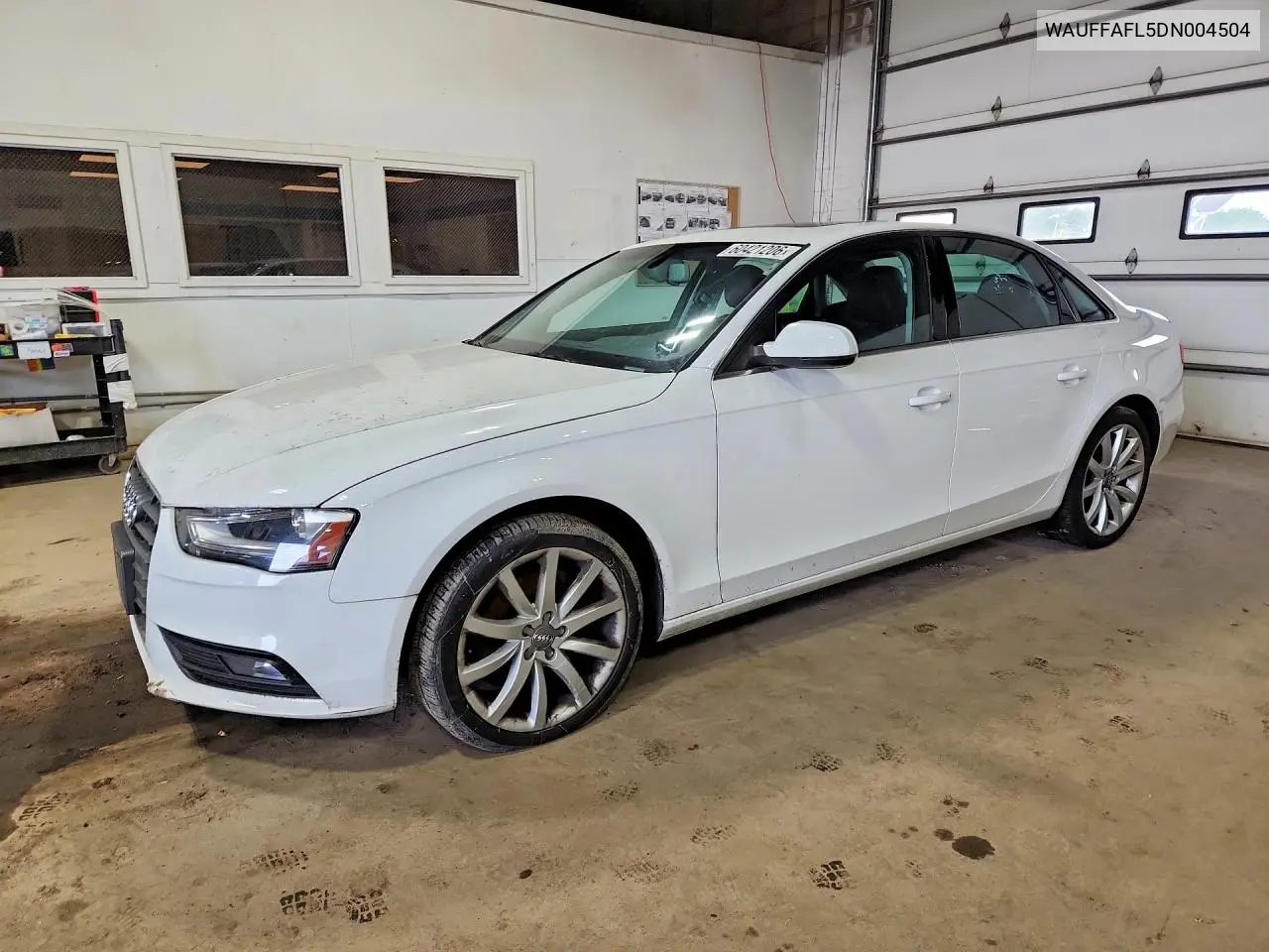 2013 Audi A4 Premium Plus VIN: WAUFFAFL5DN004504 Lot: 60421206