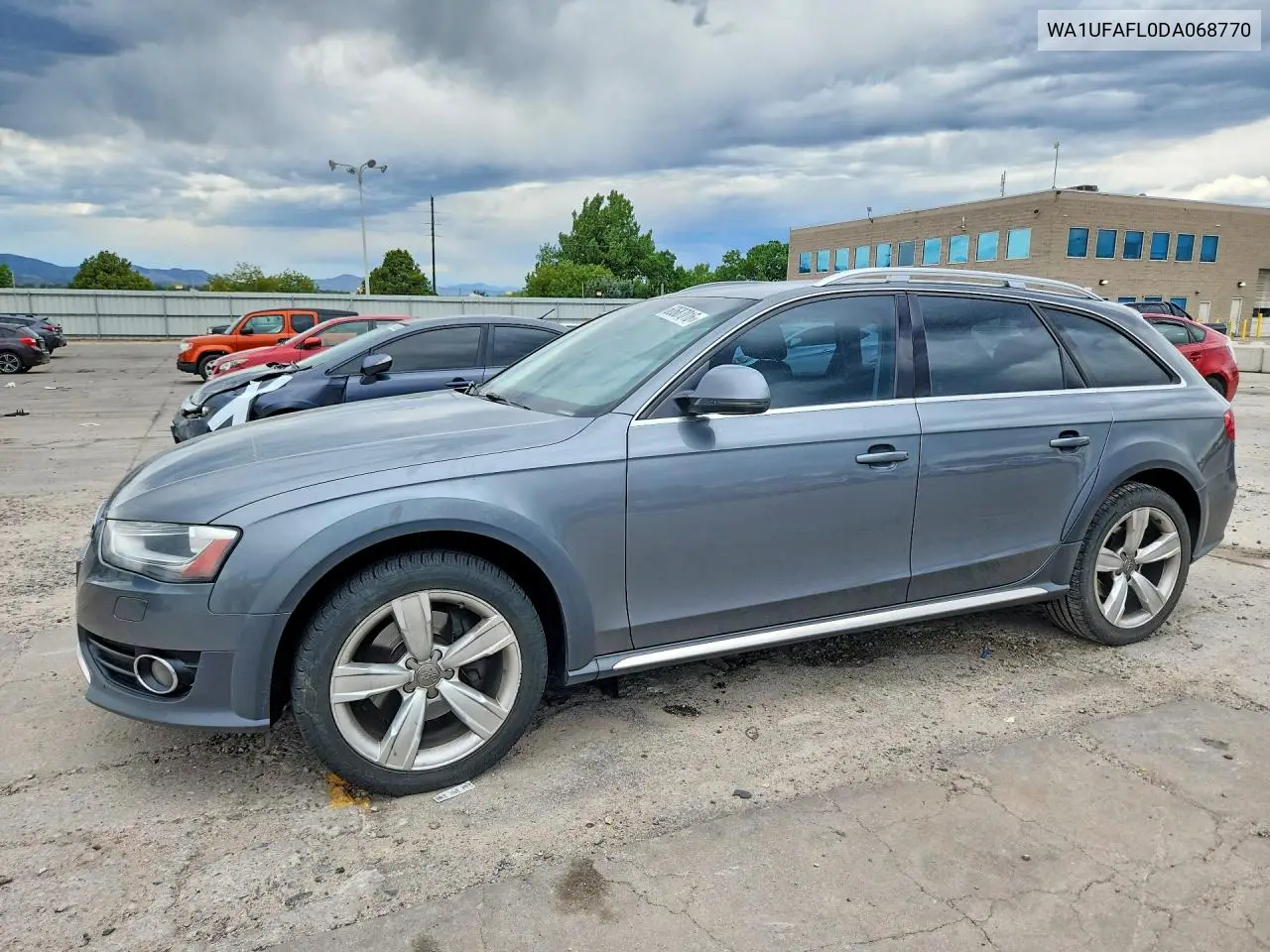 2013 Audi A4 Allroad Premium Plus VIN: WA1UFAFL0DA068770 Lot: 60687016