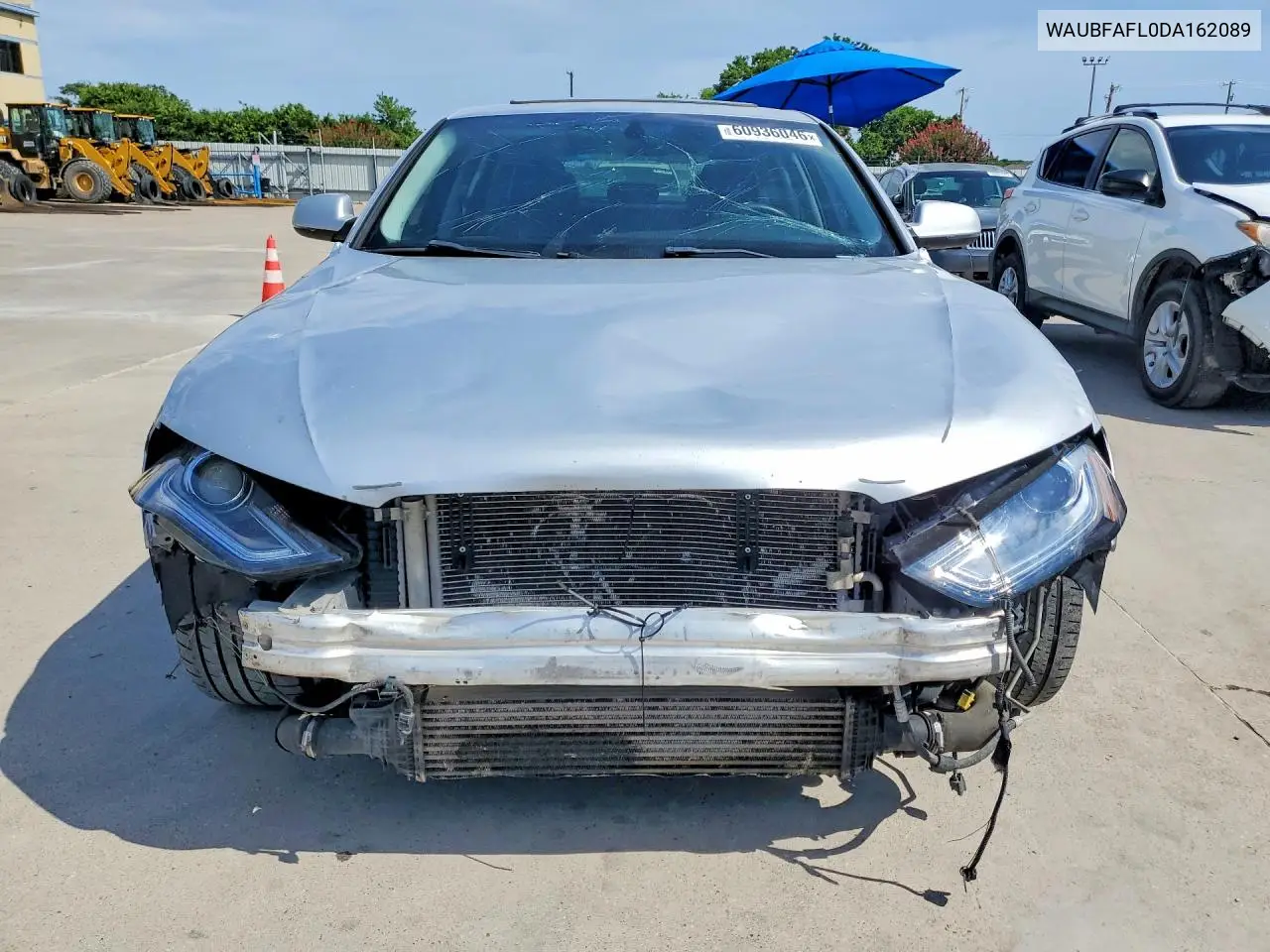 2013 Audi A4 Premium VIN: WAUBFAFL0DA162089 Lot: 60936046