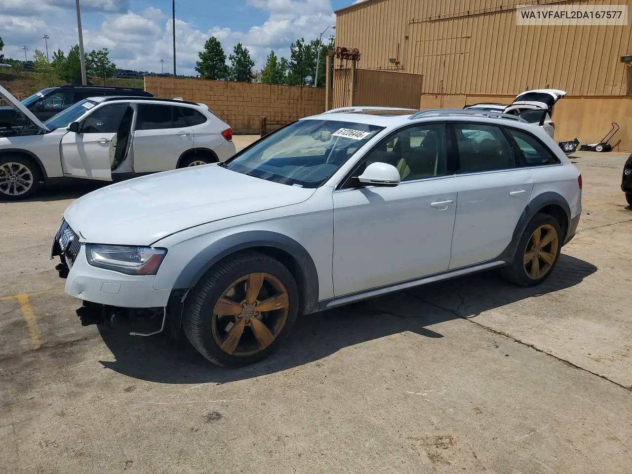 2013 Audi A4 Allroad Prestige VIN: WA1VFAFL2DA167577 Lot: 61226446