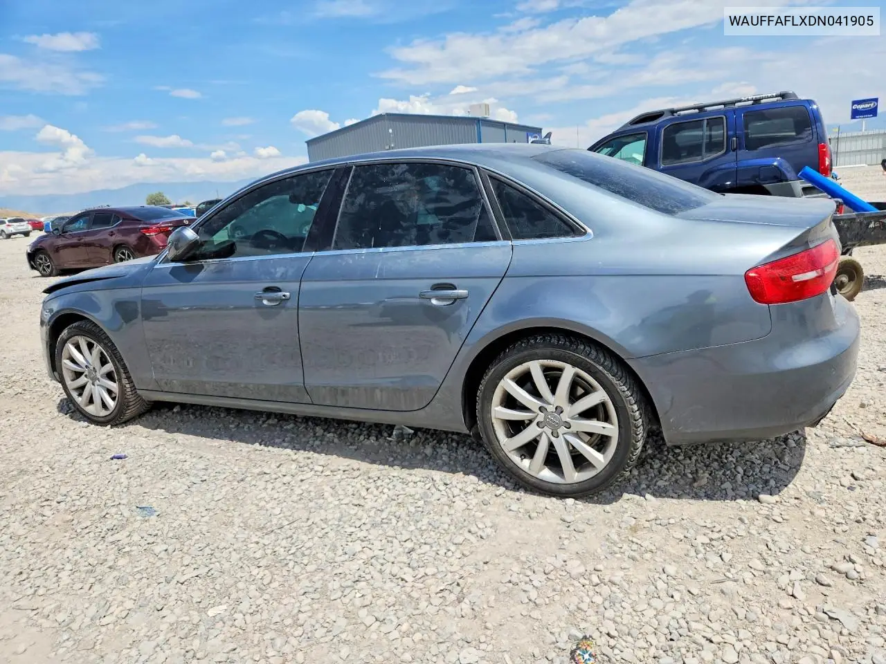 2013 Audi A4 Premium Plus VIN: WAUFFAFLXDN041905 Lot: 61410886