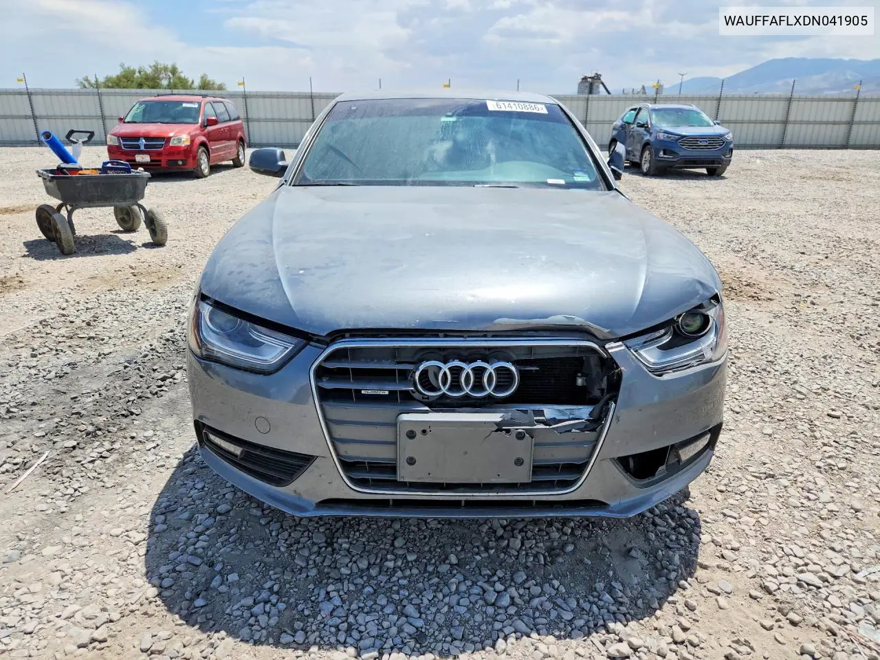 2013 Audi A4 Premium Plus VIN: WAUFFAFLXDN041905 Lot: 61410886