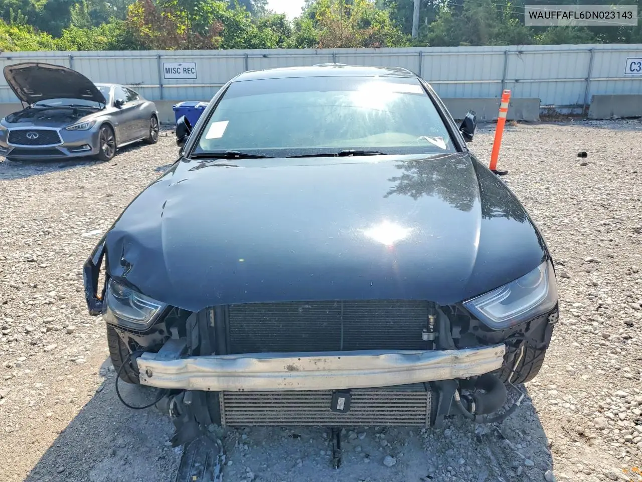 2013 Audi A4 Premium Plus VIN: WAUFFAFL6DN023143 Lot: 61524136