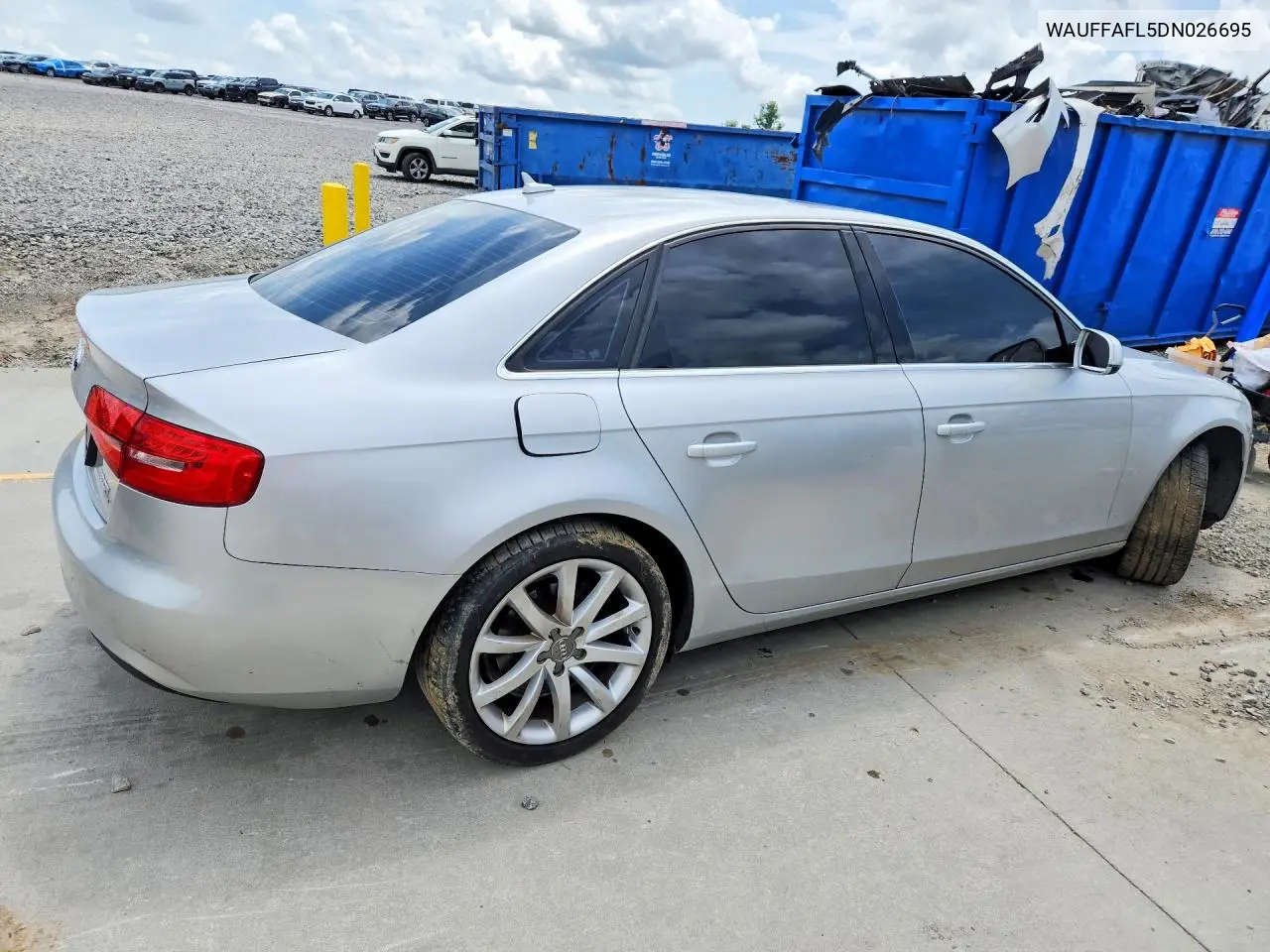 2013 Audi A4 Premium Plus VIN: WAUFFAFL5DN026695 Lot: 61760856