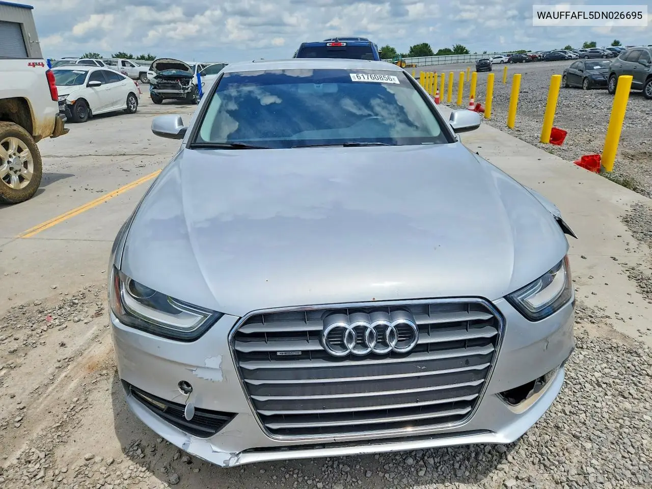 2013 Audi A4 Premium Plus VIN: WAUFFAFL5DN026695 Lot: 61760856